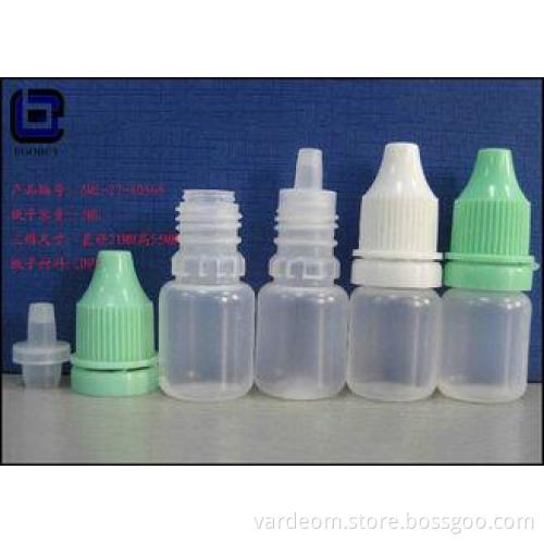 Childproof 5ml / 10ml E-Cig Accessories Plastic Dropper Bot